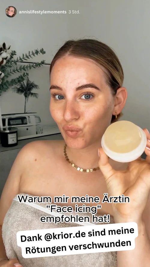 Krior Kundin Story – Rötungen verschwunden
